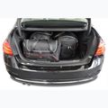 KJUST BMW 3 Limousine Kofferraumtaschen Set 2012-2018 4 Stück schwarz 19