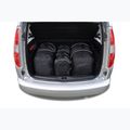 Gepäckträgertaschen-Set KJUST Skoda Roomster 2006-2015 4 Stk. Schwarz 12