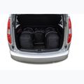 Gepäckträgertaschen-Set KJUST Skoda Roomster 2006-2015 4 Stk. Schwarz 13