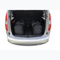 Gepäckträgertaschen-Set KJUST Skoda Roomster 2006-2015 4 Stk. Schwarz 14
