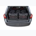 Gepäckträgertaschen-Set KJUST Volvo XC70 2007-2016 5 Stk. Schwarz 17
