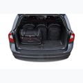 Gepäckträgertaschen-Set KJUST Volvo XC70 2007-2016 5 Stk. Schwarz 18