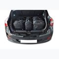 Gepäckträgertaschen-Set KJUST Hyundai I30 Hatchback 2012-2016 3 Stk black 14