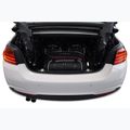 KJUST BMW 4 Cabrio Kofferraumtaschen Set 2013-2020 3 Stück schwarz 14