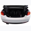 KJUST BMW 4 Cabrio Kofferraumtaschen Set 2013-2020 3 Stück schwarz 15