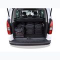 Gepäckträgertaschen-Set KJUST Peugeot Paartner 2008-2019 6 Stk. Schwarz 13