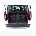 Gepäckträgertaschen-Set KJUST Peugeot Paartner 2008-2019 6 Stk. Schwarz 14