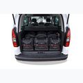 Gepäckträgertaschen-Set KJUST Citroen Berlingo 2008-2018 6 Stk black 14