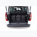 Gepäckträgertaschen-Set KJUST Citroen Berlingo 2008-2018 6 Stk black 17