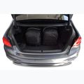 KJUST BMW 5 Limousine Kofferraumtaschen Set 2016-2023 4 Stück schwarz 17