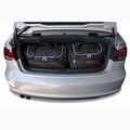 KJUST Audi A3 Cabrio 2014-2016 Gepäckraumtaschen Set 4 Stück schwarz 14