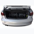 KJUST Audi A3 Cabrio 2014-2016 Gepäckraumtaschen Set 4 Stück schwarz 16