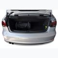 KJUST Audi A3 Cabrio 2014-2016 Gepäckraumtaschen Set 4 Stück schwarz 17