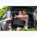 KJUST Audi A3 Cabrio 2014-2016 Gepäckraumtaschen Set 4 Stück schwarz 19