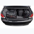 KJUST BMW 7er Kofferraumtaschen Set 2001-2008 5 Stück schwarz 18