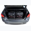 KJUST BMW 5 Limousine Kofferraumtaschen Set 2016-2023 4 Stück schwarz 14