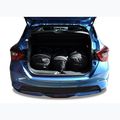 Gepäckträgertaschen-Set KJUST Nissan Micra 2017+ 3 Stk. Schwarz 12