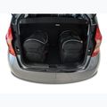 Gepäckträgertaschen-Set KJUST Nissan Note 2013-2016 3 Stk. Schwarz 12
