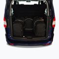 Gepäckträgertaschen-Set KJUST Ford Tourneo Courier 2014+ 4 Stk black 15