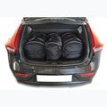 Gepäckträgertaschen-Set KJUST Volvo V40 Hatchback 2012-2019 3 Stk. Schwarz 11