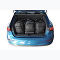 KJUST Audi A3 Sportback Kofferraumtaschen Set 2020+ 3 Stück schwarz 12
