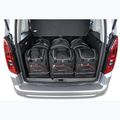Gepäckträgertaschen-Set KJUST Opel Combo 2018+ 6 Stk. Schwarz 11