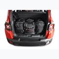 Gepäckträgertaschen-Set KJUST Jeep Renegade 2014+ 4 Stk. Schwarz 15