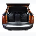 Gepäckträgertaschen-Set KJUST Peugeot 2008 2019+ 3 Stk. Schwarz 10