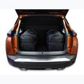Gepäckträgertaschen-Set KJUST Peugeot 2008 2019+ 3 Stk. Schwarz 11