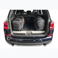 Gepäckträgertaschen-Set KJUST BMW X3 Phev 2019+ 4 Stk black 16