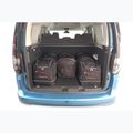 Gepäckträgertaschen-Set KJUST Volkswagen Caddy 2021+ 9 Stk. Schwarz 19