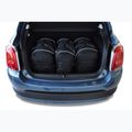 Gepäckträgertaschen-Set KJUST Fiat 500X MHEV 2022+ 3 Stk black 14