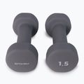 Spokey Shape IV Kurzhanteln 2x1 5 kg grau 921562 3