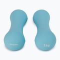 Spokey Bone 2pc Hantelsatz blau 926520 3