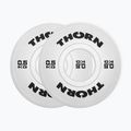 Gewichtszusatz THORN FIT Fractional 2 x 1 kg white/black