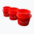 Eimer mit 18L Deckel und 5L Schale MatchPro Team rot 910937