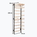 Turnleiter RINAGYM Steel Kom 2 graphit/white 14