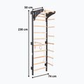 Turnleiter RINAGYM Steel Kom 2 graphit 6