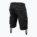 Herren Pitbull Cargo Carver Shorts schwarz 2