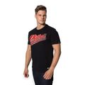 Herren-T-Shirt Pitbull West Coast RED BRAND black