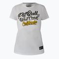 Damen-T-Shirt Pitbull West Coast Surf Dog white