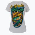 Damen-T-Shirt Pitbull West Coast Surf Dog white 2
