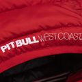 Herren Pitbull West Coast Gepolsterte Kapuzen Seacoast Winterjacke rot 7