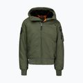 Herrenjacke Pitbull Sherpa Hooded Bomber olive 5