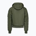 Herrenjacke Pitbull Sherpa Hooded Bomber olive 6