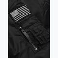 Herrenjacke Pitbull Sherpa Hooded Bomber black 11
