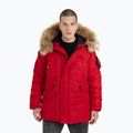 Winterjacke für Männer Pitbull West Coast Fur Parka Alder red