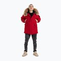 Winterjacke für Männer Pitbull West Coast Fur Parka Alder red 2