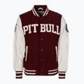 Herren-Jacke Pitbull West Coast Varsity Melton Wilson white