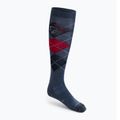 Reitsocken COMODO grau-rot SPJW/04